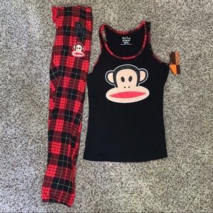 NWT Paul Frank pajama set